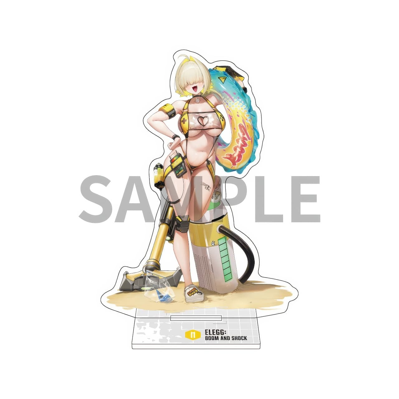 Goddess of Victory: NIKKE Elegg Boom and Shock Acrylic Stand - 1