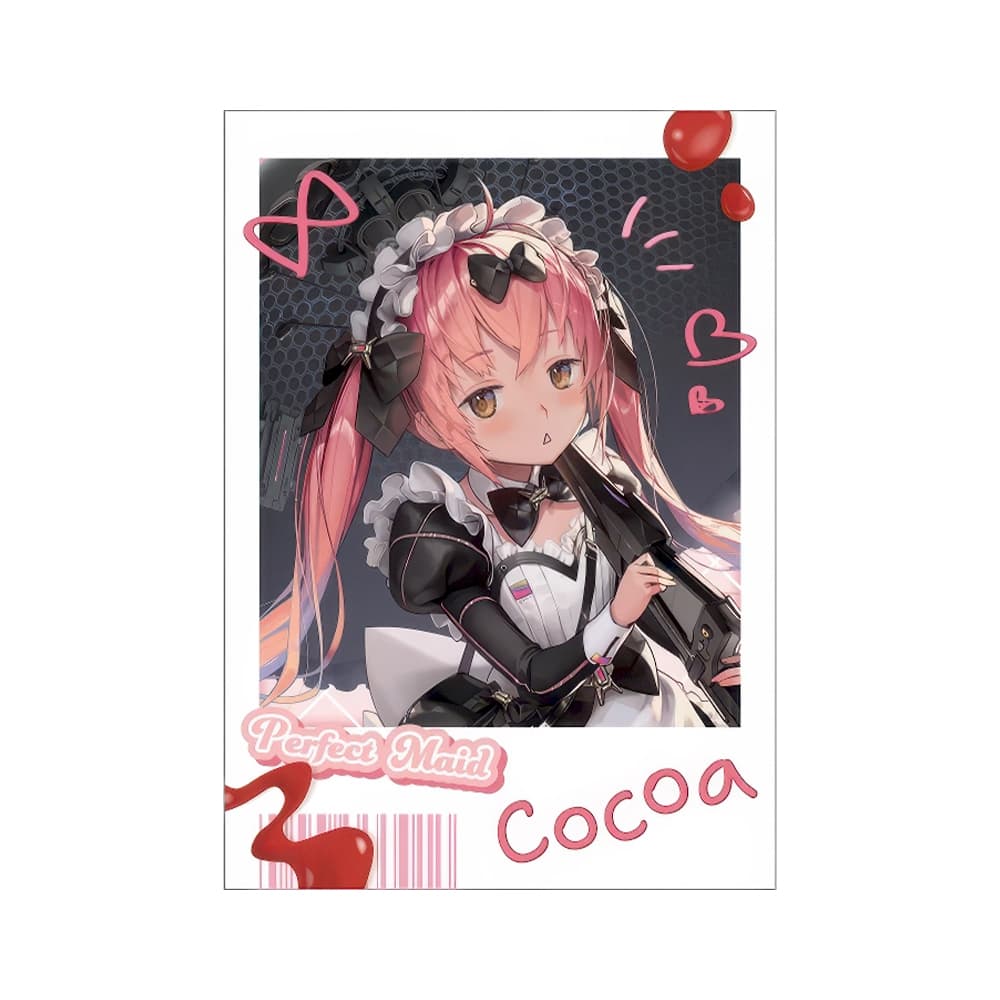 Goddess of Victory: NIKKE Cocoa Happy Maid Fair Barcoded Polaroid - 1