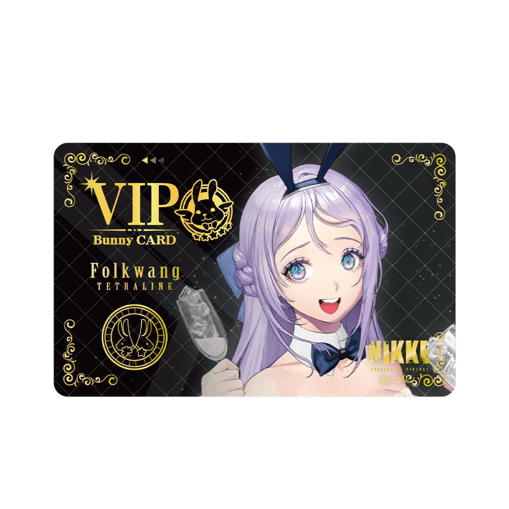 Goddess of Victory: NIKKE Folkwang Golden Coin Rush VIP Bunny Card - 1