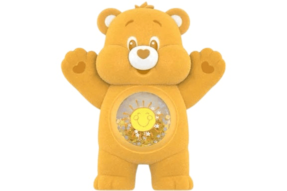 Pop Mart Care Bears Colorful Hugs Funshine Bear - 1
