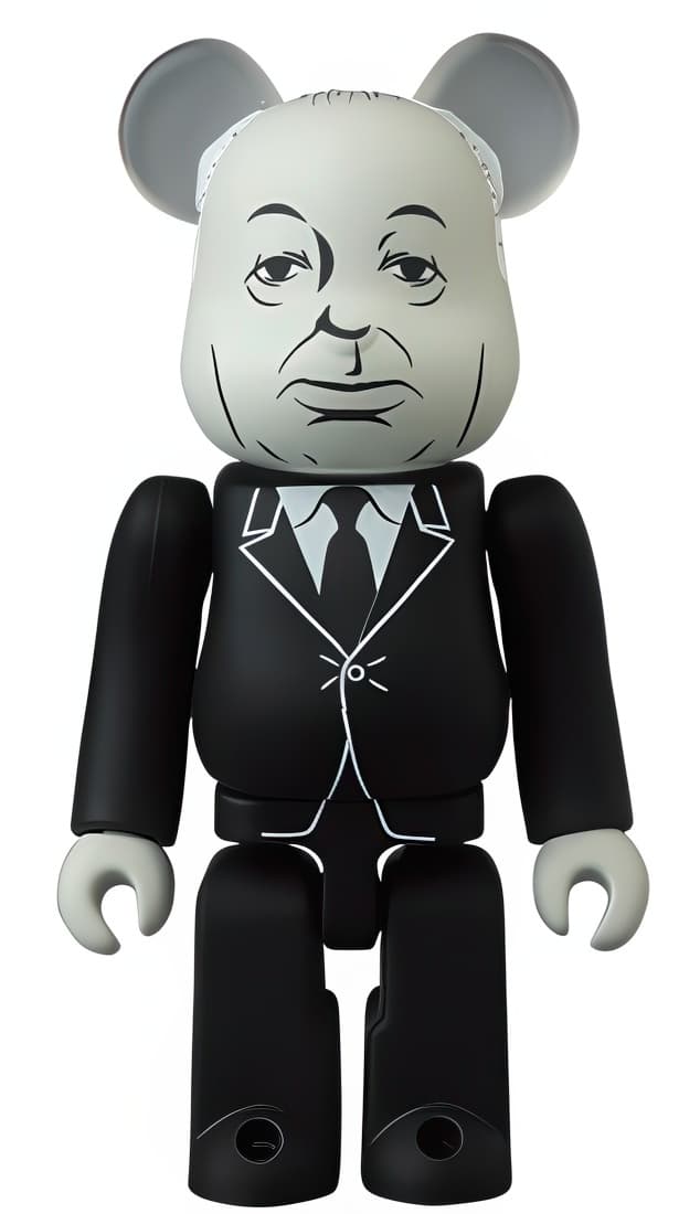 Bearbrick Series 43 Alfred Hitchcock 100% - 1