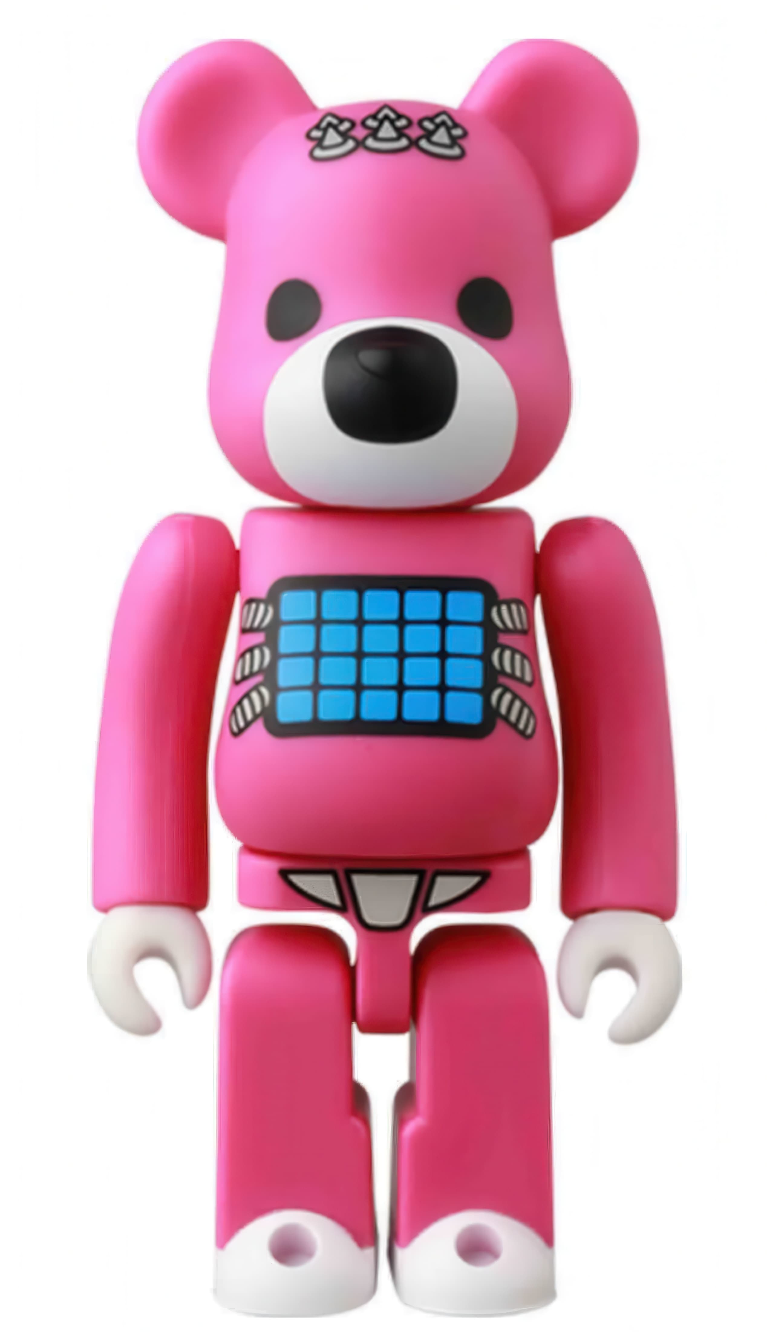 Bearbrick Series 47 Psycho Teddy Bear 100% - 1