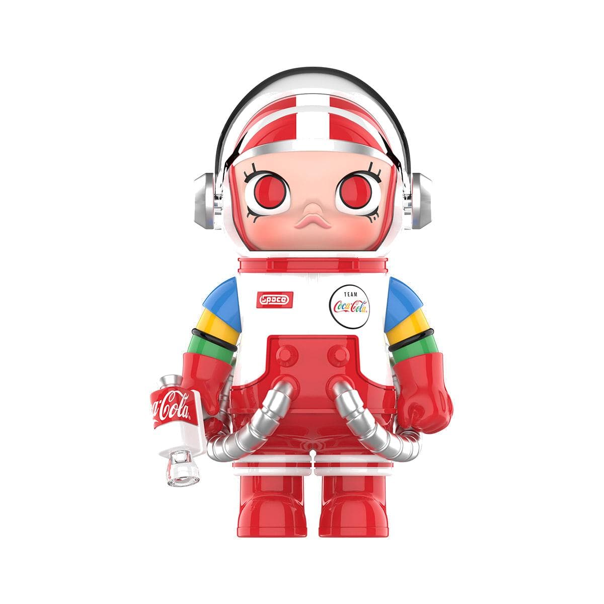 Pop Mart Space Molly Series 3 Team Coca-Cola Secret 100% - 1