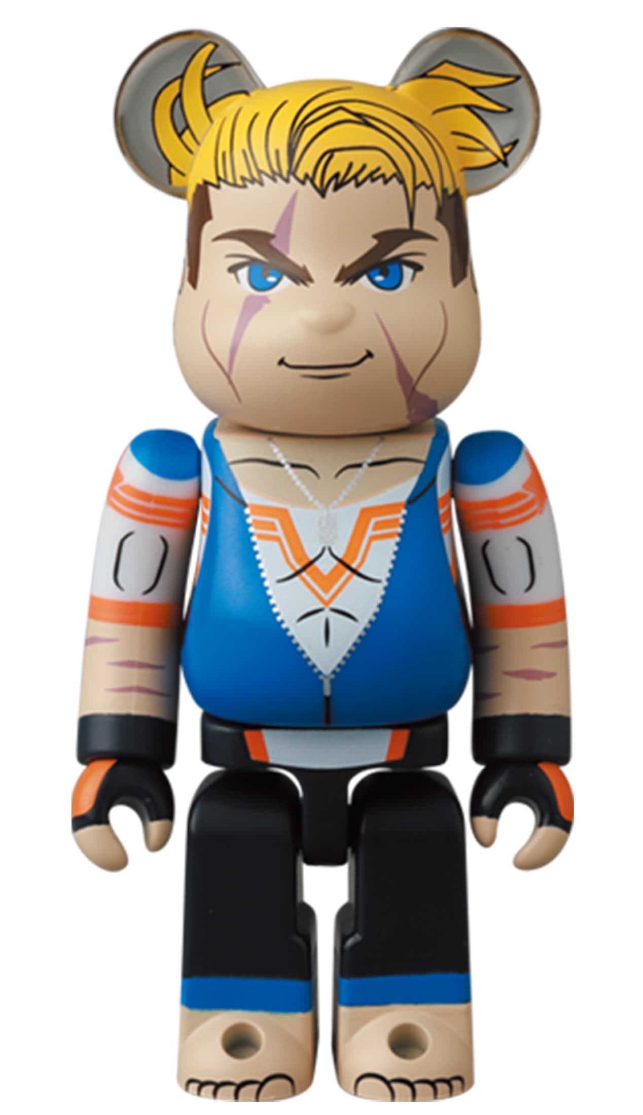 Bearbrick Series 46 Street Fighter Luke 100% - 1