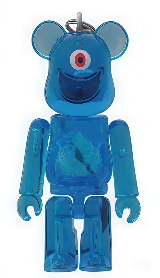 Bearbrick Pepsi NEX Paramount Japan Monsters vs. Aliens Keychain 70% - 1