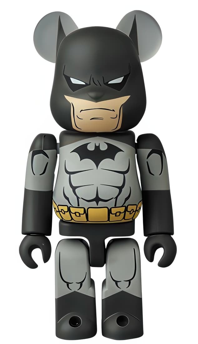 Bearbrick Series 43 Batman Hush 100% - 1