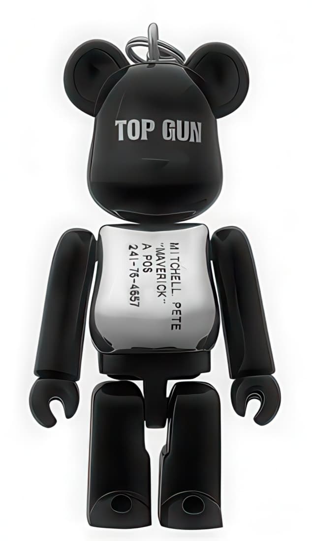 Bearbrick Pepsi NEX Paramount Japan Top Gun Keychain 70% - 1