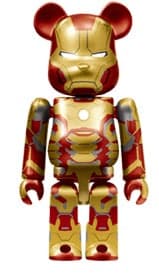 Bearbrick Iron Man Happy Kuji 2024 Iron Man Mark 42 #8 100% - 1