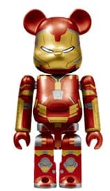 Bearbrick Iron Man Happy Kuji 2024 Iron Man Mark 44 #10 100% - 1
