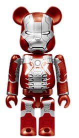 Bearbrick Iron Man Happy Kuji 2024 Iron Man Mark 5 #5 100% - 1