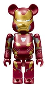 Bearbrick Iron Man Happy Kuji 2024 Iron Man Mark 50 #13 100% - 1