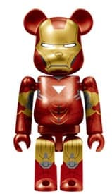 Bearbrick Iron Man Happy Kuji 2024 Iron Man Mark 6 #6 100% - 1