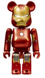 Bearbrick Iron Man Happy Kuji 2024 Iron Man Mark 7 #7 100% - 1