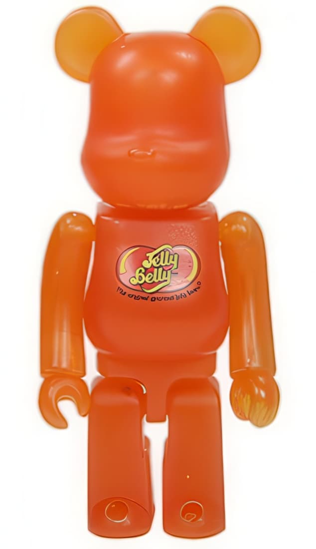 Bearbrick Jelly Belly Tangerine 100% - 1