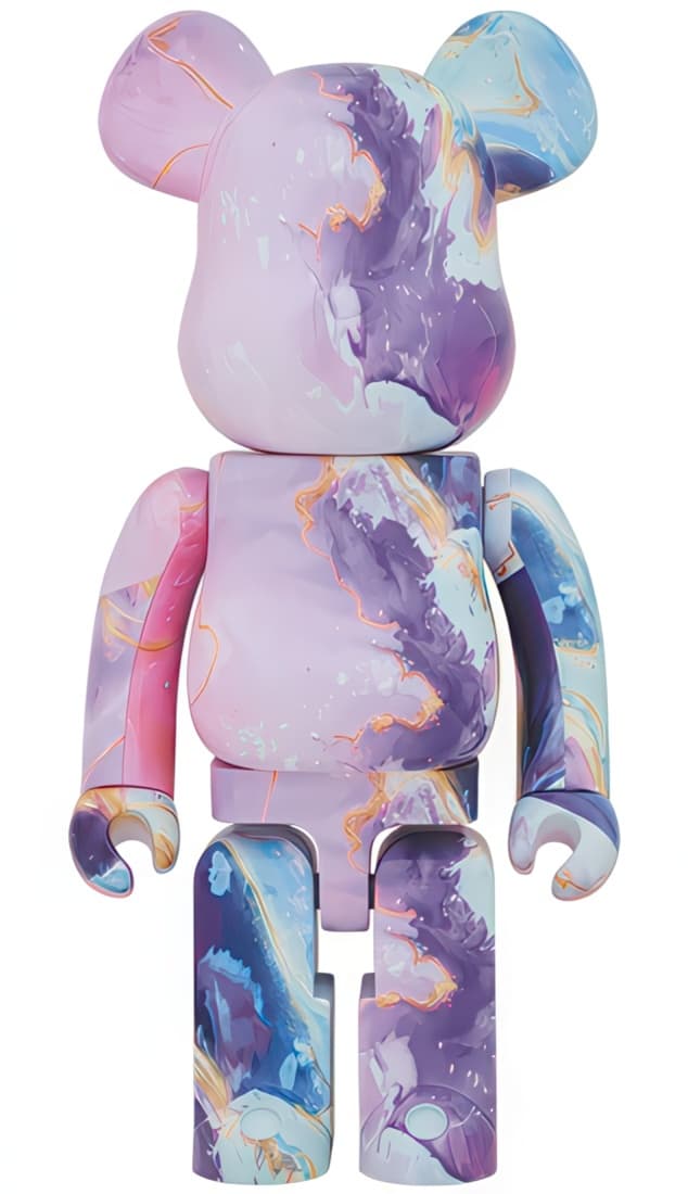 Bearbrick Marble Pattern 1000% - 1