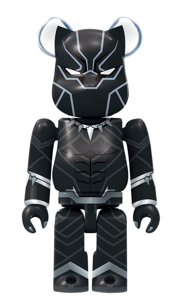 Bearbrick MARVEL Happy Kuji 2021 Black Panther #9 100% - 1
