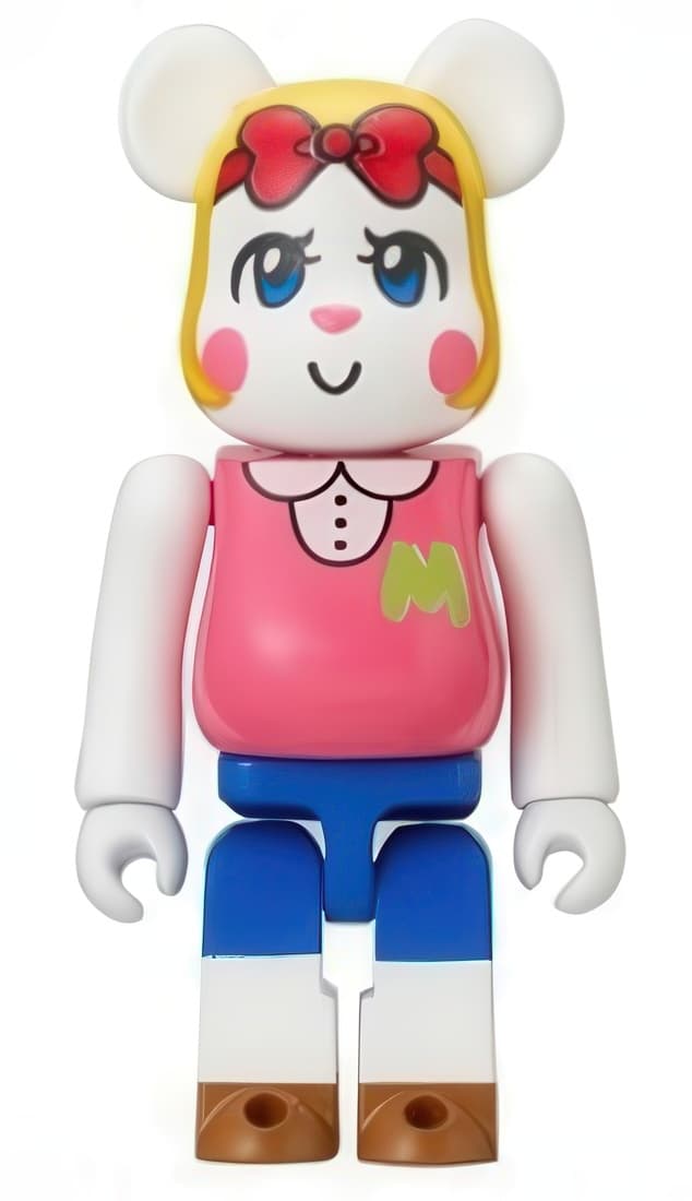 Bearbrick AKB48 Team B Watanabe Mayu 7-Eleven Unbreakable Keychain 100% - 1