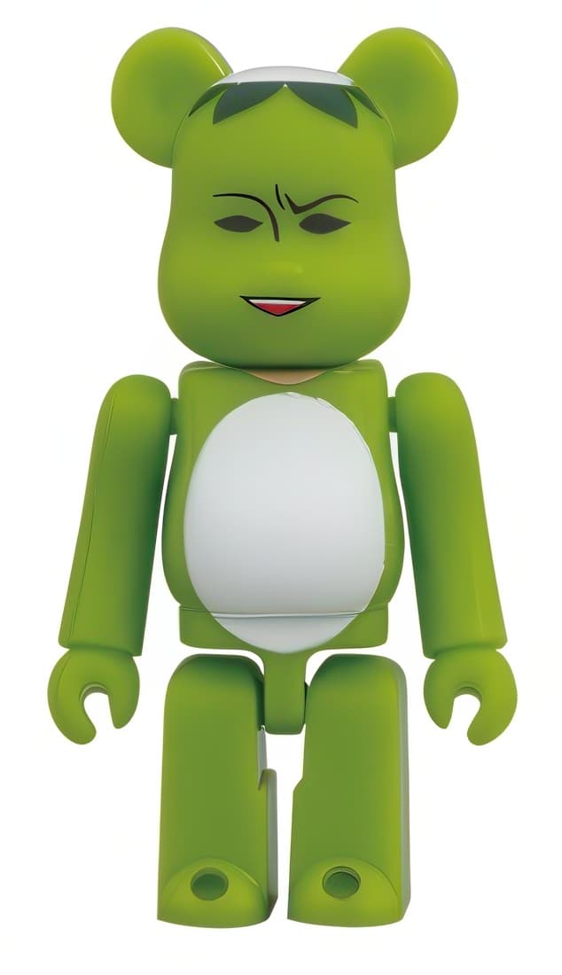 Bearbrick Arakawa Under The Bridge Village Chief Keychain 70% - 1