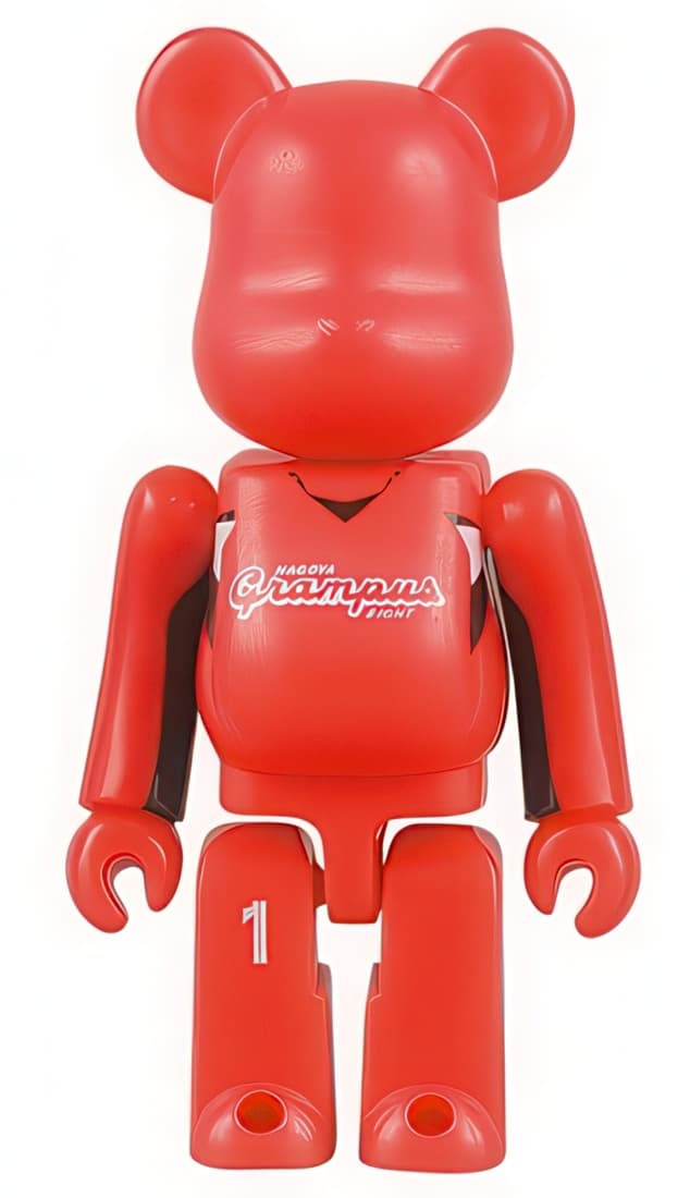 Bearbrick Gatorade J.LEAGUE Seigo Narazaki #1 GK Nagoya Grampus Eight 70% - 1
