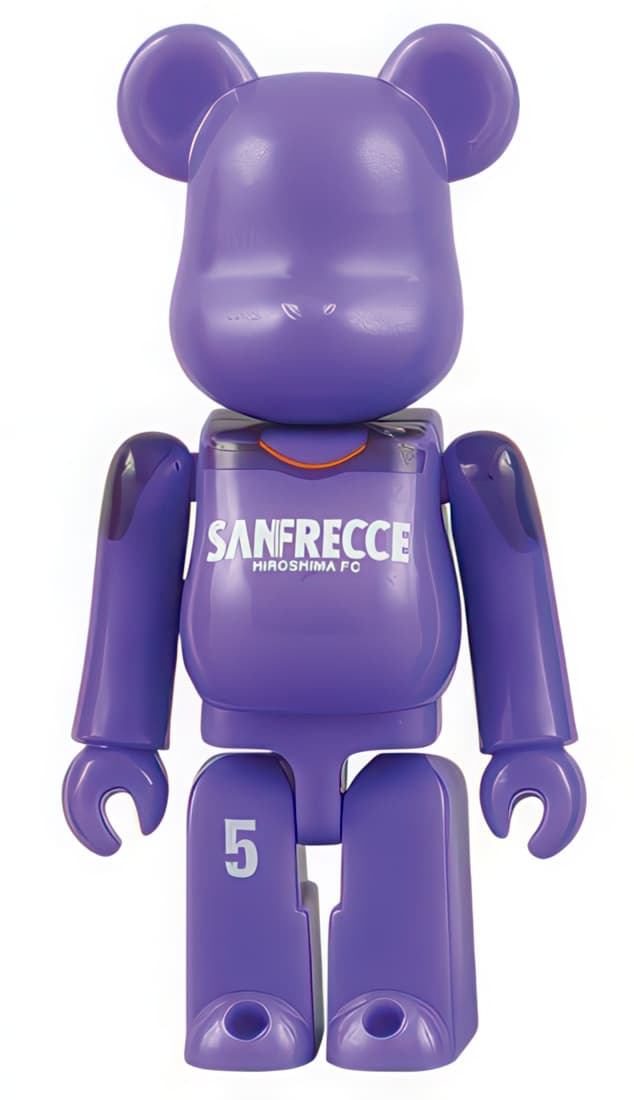 Bearbrick Gatorade J.LEAGUE Yuichi Komano #5 DF Sanfrecce Hiroshima 70% - 1