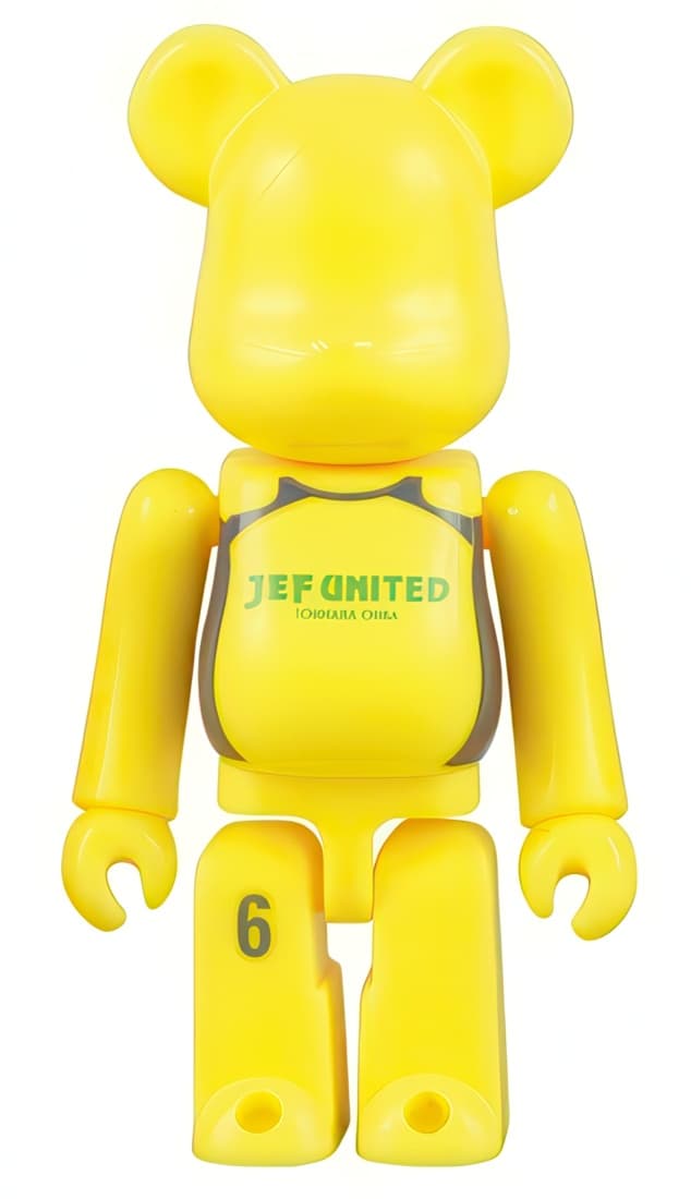 Bearbrick Gatorade J.LEAGUE Yuki Abe #6 MF JEF United Ichihara Chiba 70% - 1